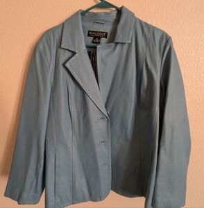 Dialogue stylish turquoise jacket women's
